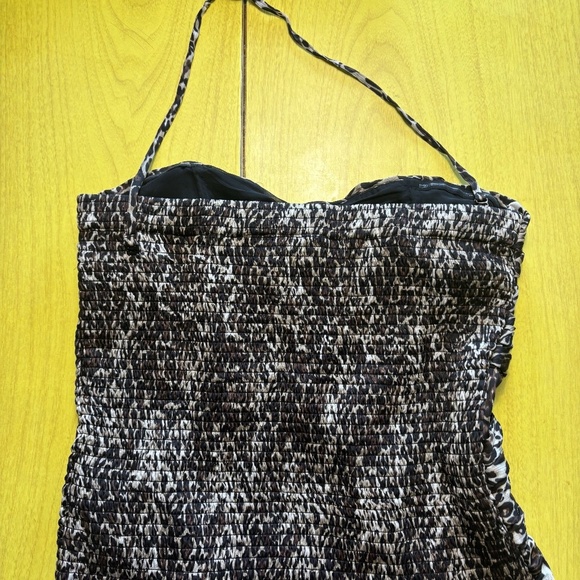 Leopard bustier / halter y2k top - Picture 5 of 5